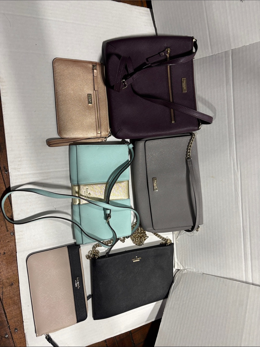 Kate Spade Assorted Women’s Crossbody & Wristlet Bag Set - Multiple Colors
